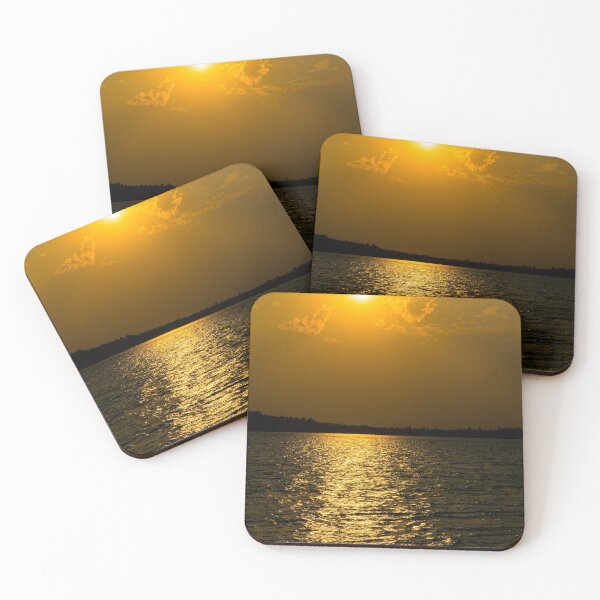 Item preview, Smoke filled sky as sun sets designed and sold by CanadianWild418.