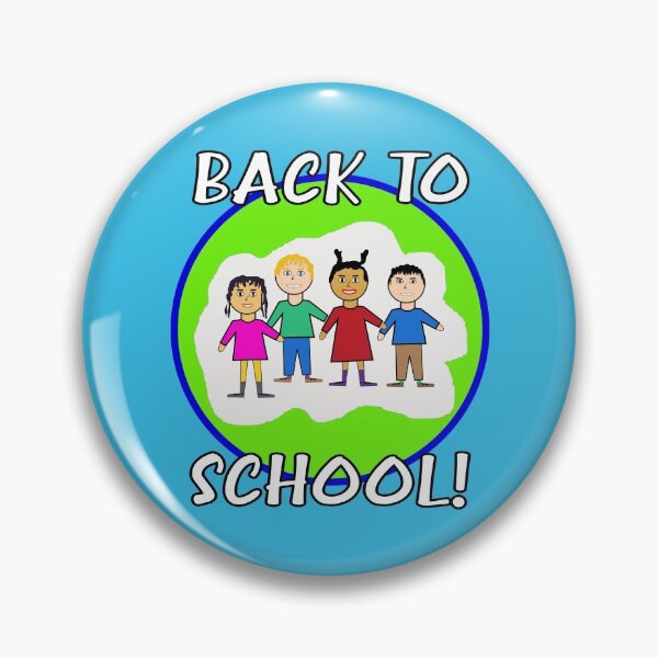 Item preview, Back to School – Fun, Colorful “Back to School” Friends Design designed and sold by ThisNThatImages.