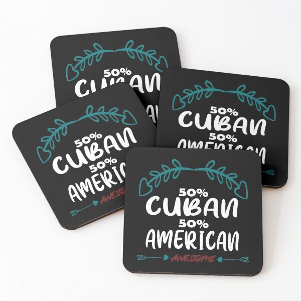 Item preview, 50 Cuban 50 American 100 Awesome cool gift idea  designed and sold by Yonshop.