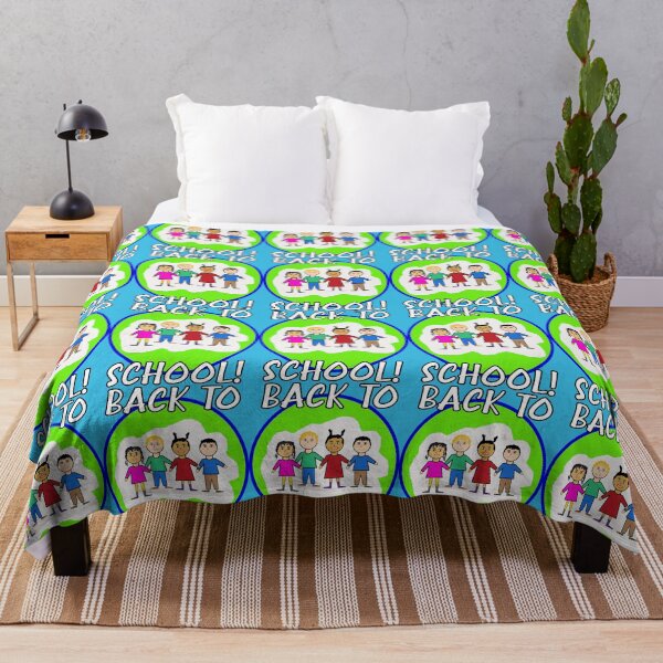 Item preview, Back to School – Fun, Colorful “Back to School” Friends Design designed and sold by ThisNThatImages.