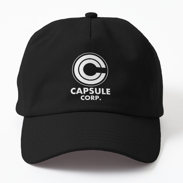 Capsule Corp. White Dad Hat