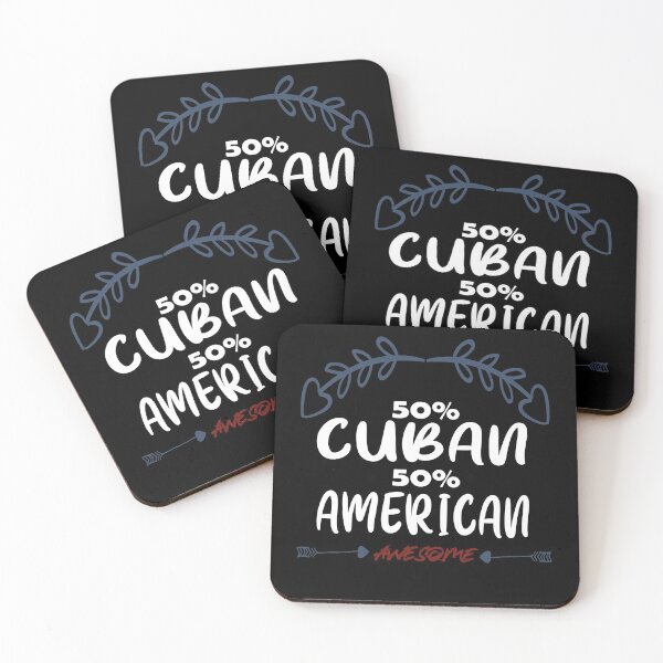 Item preview, 50 Cuban 50 American 100 Awesome cool gift idea  designed and sold by Yonshop.