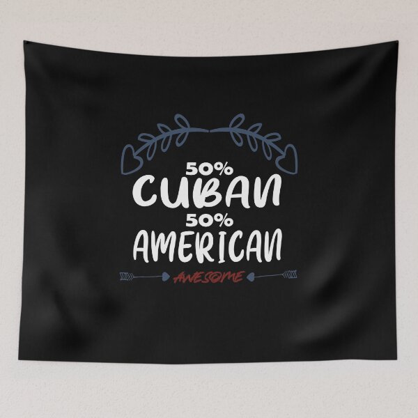 Item preview, 50 Cuban 50 American 100 Awesome cool gift idea  designed and sold by Yonshop.