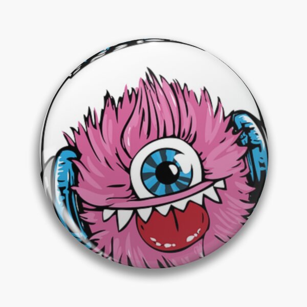 Monstre Pins And Buttons Redbubble