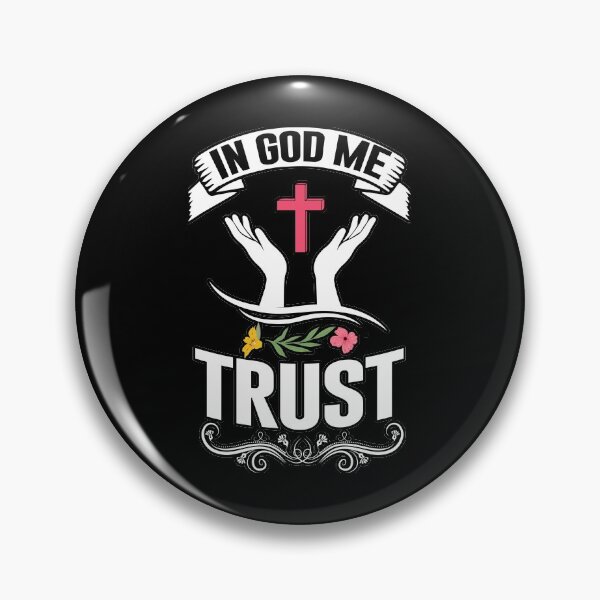 Item preview, In god me trust --Christian Catholic Holy Jesus Cross designed and sold by glitchman2.