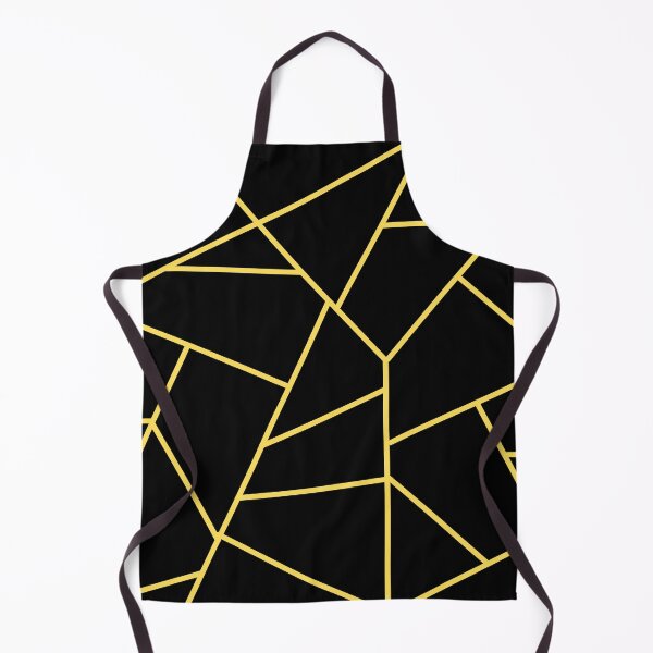 Item preview, black yellow geometric _ Home decor designed and sold by Seatzy.