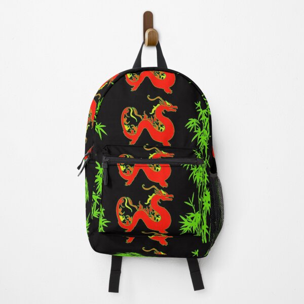 Item preview, Lucky Red Dragon with Bamboo Pattern designed and sold by EdwardMonet.