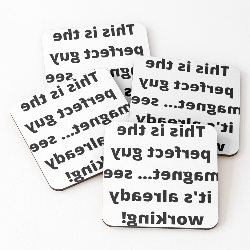 Item preview, Coasters (Set of 4) designed and sold by RBCOOLSHOP.