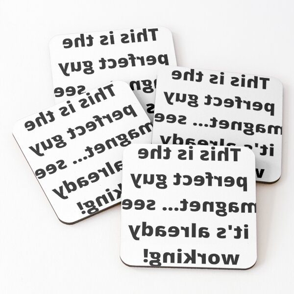 Item preview, Perfect Guy Magnet designed and sold by RBDESIGN SHOP.