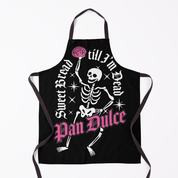Item preview, Funny Pink Concha Sweet Bread Till I'm Dead Pan Dulce Skeleton designed and sold by TheCraftyDrunkCo.