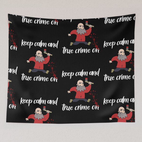 Item preview, Keep Calm And True Crime On, True Crime Junkie designed and sold by SportyDogShop.