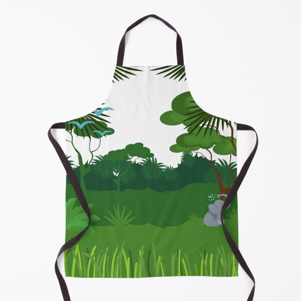 Item preview, Rain forest tree grass bird green designed and sold by Kamzzi.