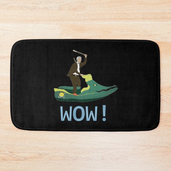 Item preview, Mobius riding an Alligator Loki Jetski, with Miss Minutes Motif and a Prune Stick, Saying Wow. designed and sold by Kyllerbuzcut.