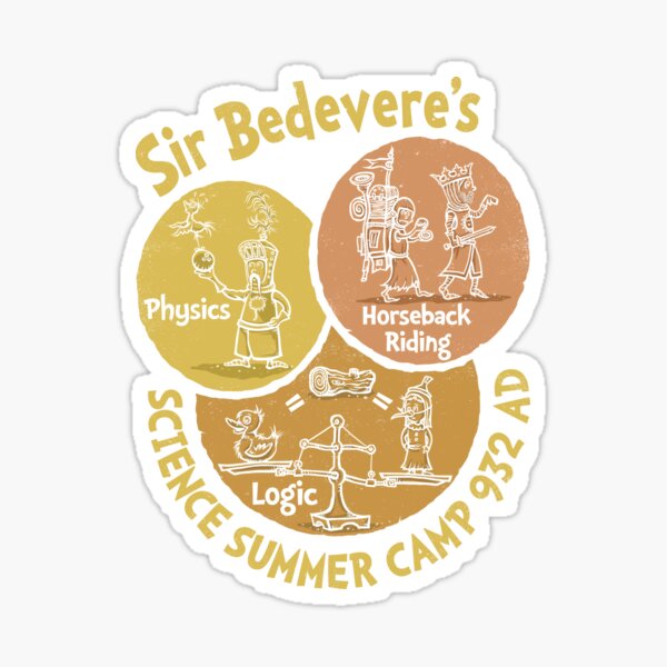 Item preview, Sir Bedevere's Science Camp designed and sold by kg07.