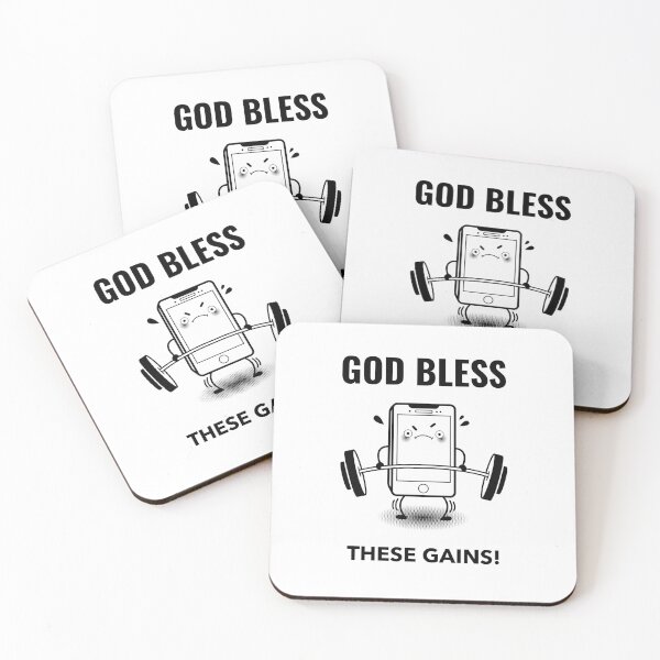 Item preview, God Bless These Gains designed and sold by OD-Designs.