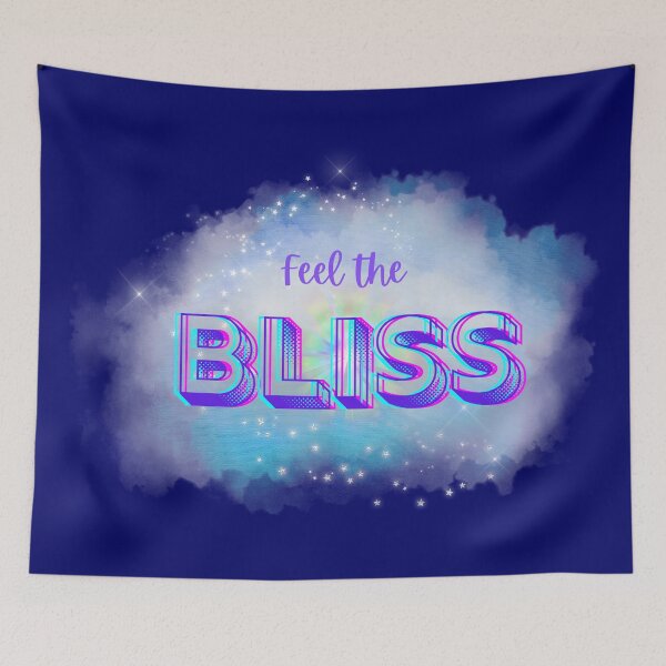 Item preview, Feel The Bliss,  Self Love , Inspirational Quote, watercolour designed and sold by TheLomiLoveBus.