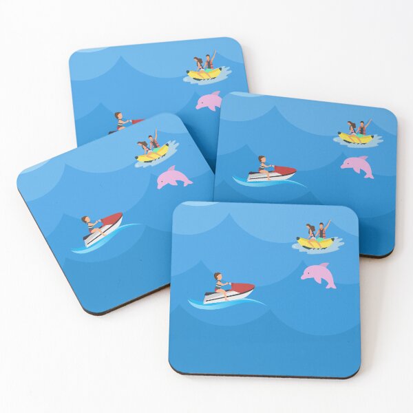 Item preview, Riding beach wave dolphin  designed and sold by Kamzzi.