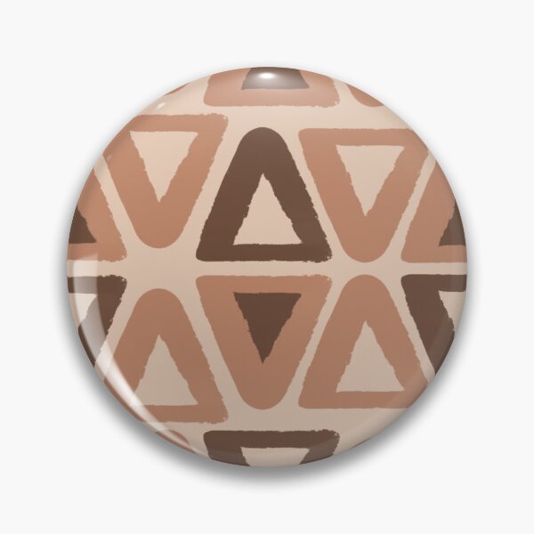 Item preview,  BROWN TRIANGLE PATTERN  designed and sold by RetroPlaceee.