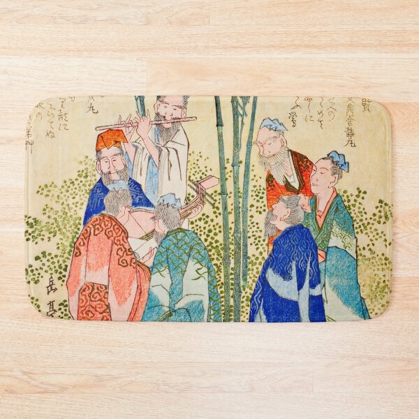 Item preview, The Seven Sages of the Bamboo Grove designed and sold by brushandframes.