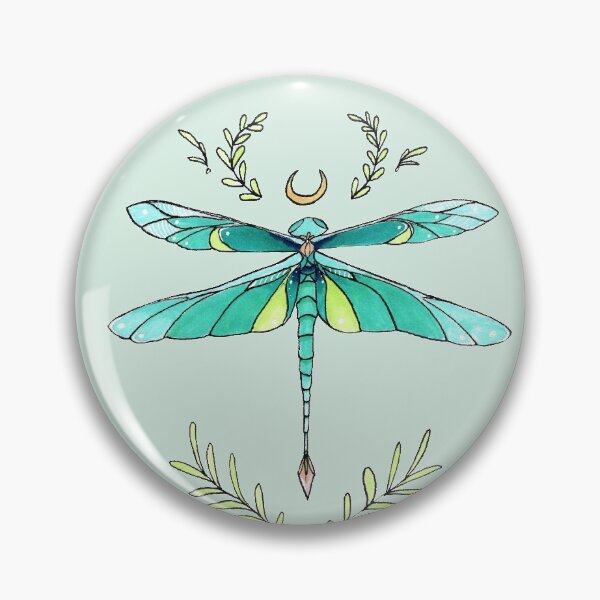 Item preview, Jade Crystal Dragonfly designed and sold by Lady-Emerelda.