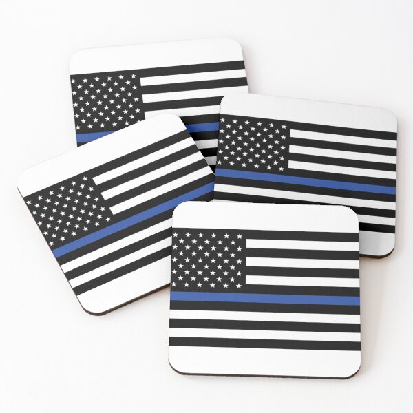 Item preview, Thin Blue Line Flag designed and sold by obviouslogic.