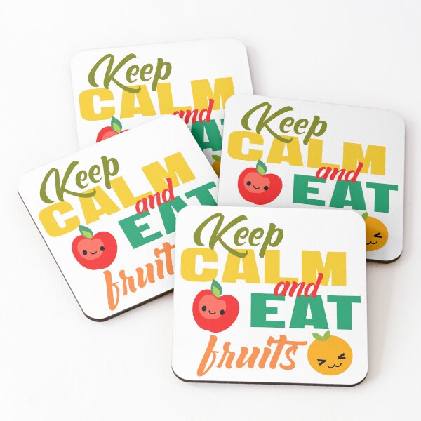 Item preview, Keep Calm And Eat Fruits ok. designed and sold by hiwonderfulgame.