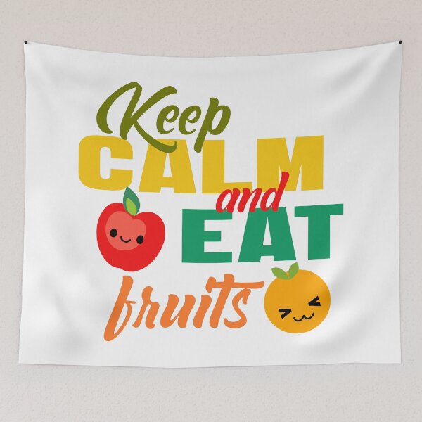 Item preview, Keep Calm And Eat Fruits ok. designed and sold by hiwonderfulgame.