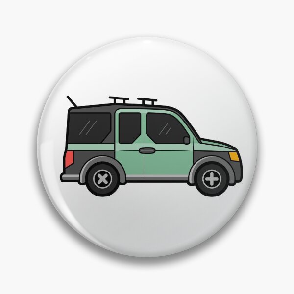 Item preview, Honda Element (Green) designed and sold by StickemAnya.