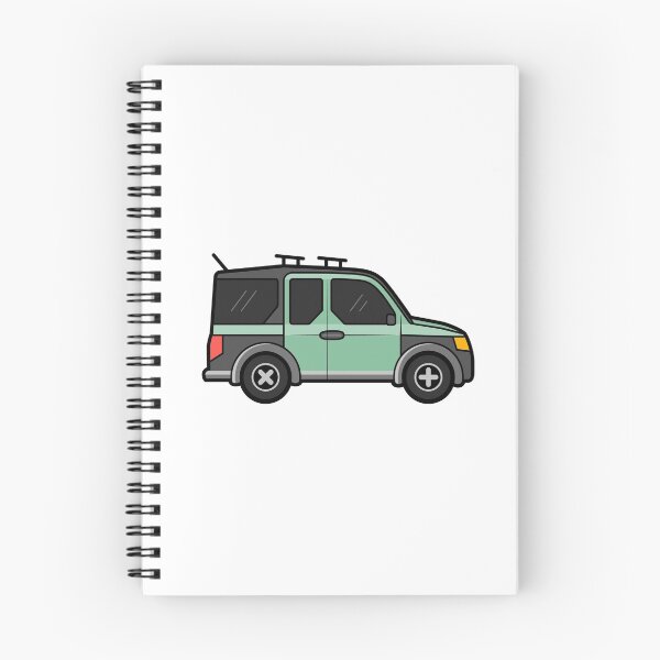 Item preview, Honda Element (Green) designed and sold by StickemAnya.