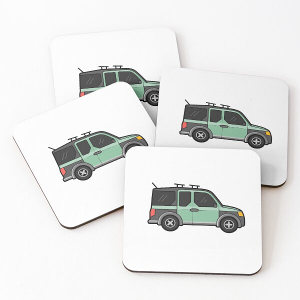 Item preview, Honda Element (Green) designed and sold by StickemAnya.