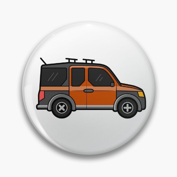Item preview, Honda Element (Orange) designed and sold by StickemAnya.