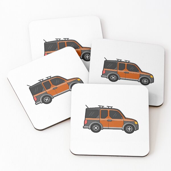 Item preview, Honda Element (Orange) designed and sold by StickemAnya.