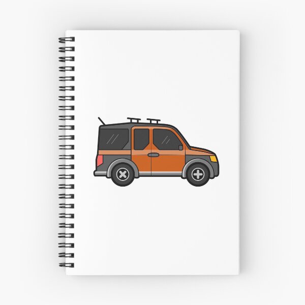 Item preview, Honda Element (Orange) designed and sold by StickemAnya.