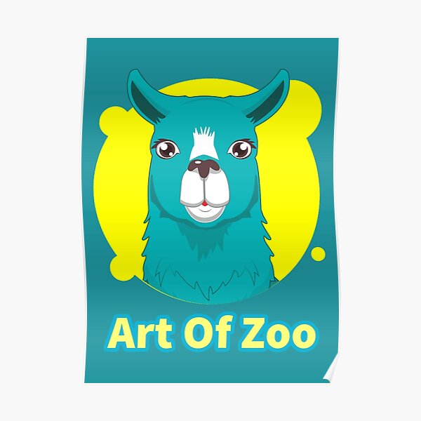 "ART OF ZOO" Poster by maxonlive94 Redbubble