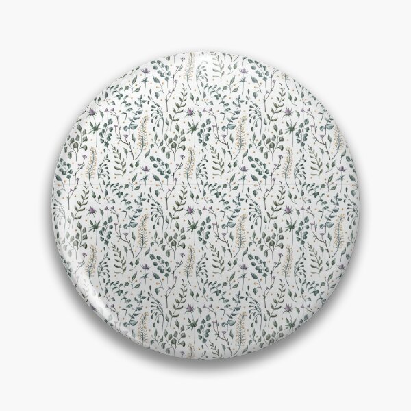 Item preview, Floral seamless pattern. twigs and leaves on the white background. Endless background with beautiful gentle flowers.  designed and sold by BananiLettering.