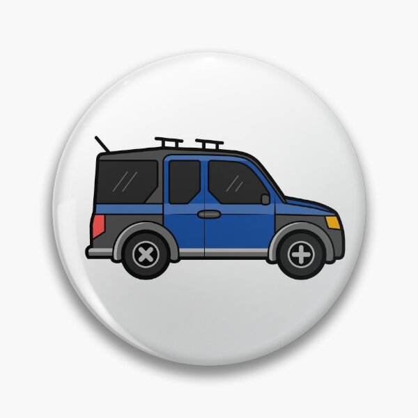 Item preview, Honda Element (Blue) designed and sold by StickemAnya.