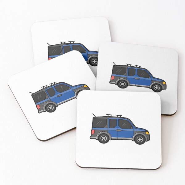 Item preview, Honda Element (Blue) designed and sold by StickemAnya.
