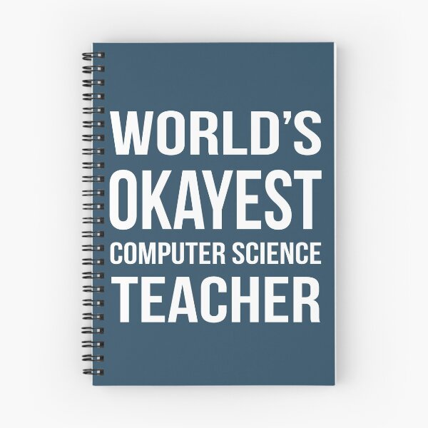 Item preview, Worlds Okayest Computer Science Teacher designed and sold by CeciLop.