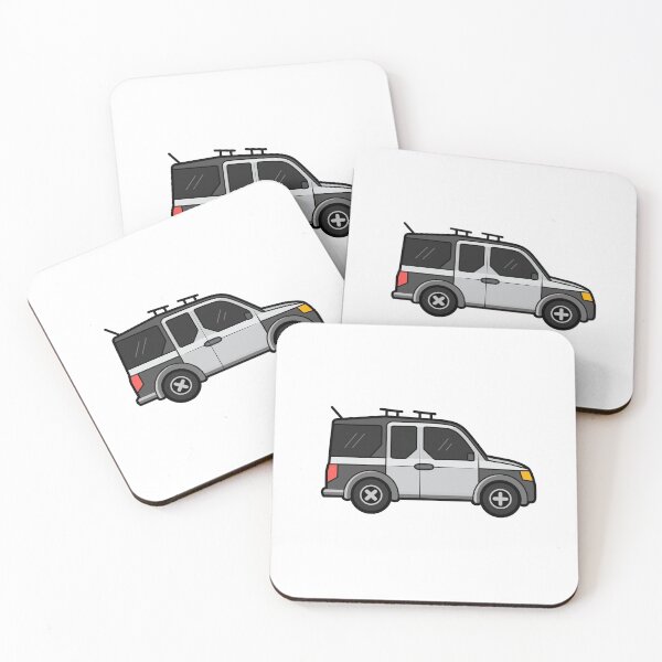 Item preview, Honda Element (Silver) designed and sold by StickemAnya.