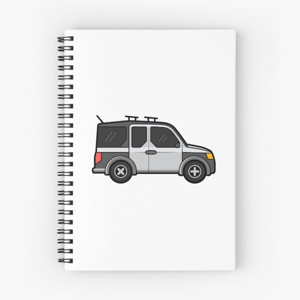 Item preview, Honda Element (Silver) designed and sold by StickemAnya.