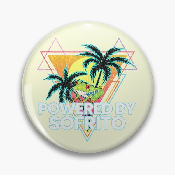 Item preview, Puerto Rico Retro Sunset "Powered By Sofrito" designed and sold by ETIndustries.