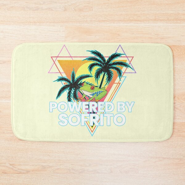Item preview, Puerto Rico Retro Sunset "Powered By Sofrito" designed and sold by ETIndustries.