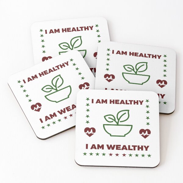 Item preview, I'm Healthy I'm Wealthy  designed and sold by Rami Khalifah.