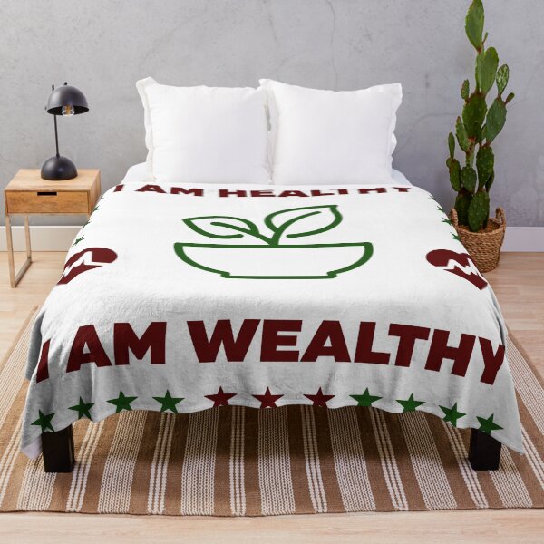 Item preview, I'm Healthy I'm Wealthy designed and sold by Rami Khalifah.