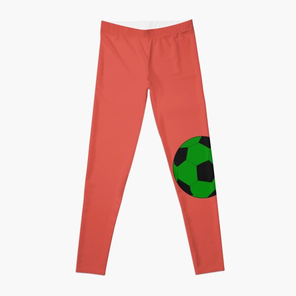 Green Soccer Ball Drawing Leggings for Sale by RioCariocaClub