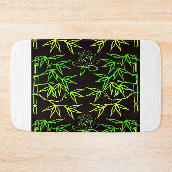 Item preview, Lucky Bamboo Lotus Pattern designed and sold by EdwardMonet.