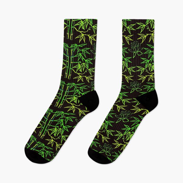Item preview, Lucky Bamboo Lotus Pattern designed and sold by EdwardMonet.