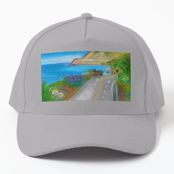 Beach Art Malibu, California Baseball Cap