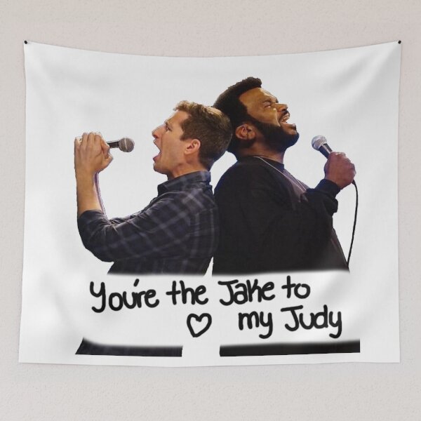 Item preview, jake peralta and doug judy You're the Jake to my Judy Brooklyn 99 designed and sold by Marsketches711.