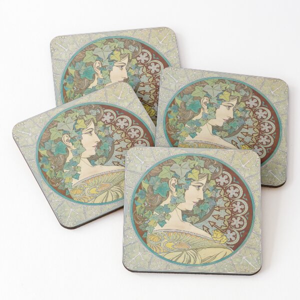 Item preview, Ivy by Mucha designed and sold by academic-art.